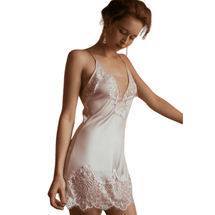 Deep V Lace Sexy Pajamas for Women